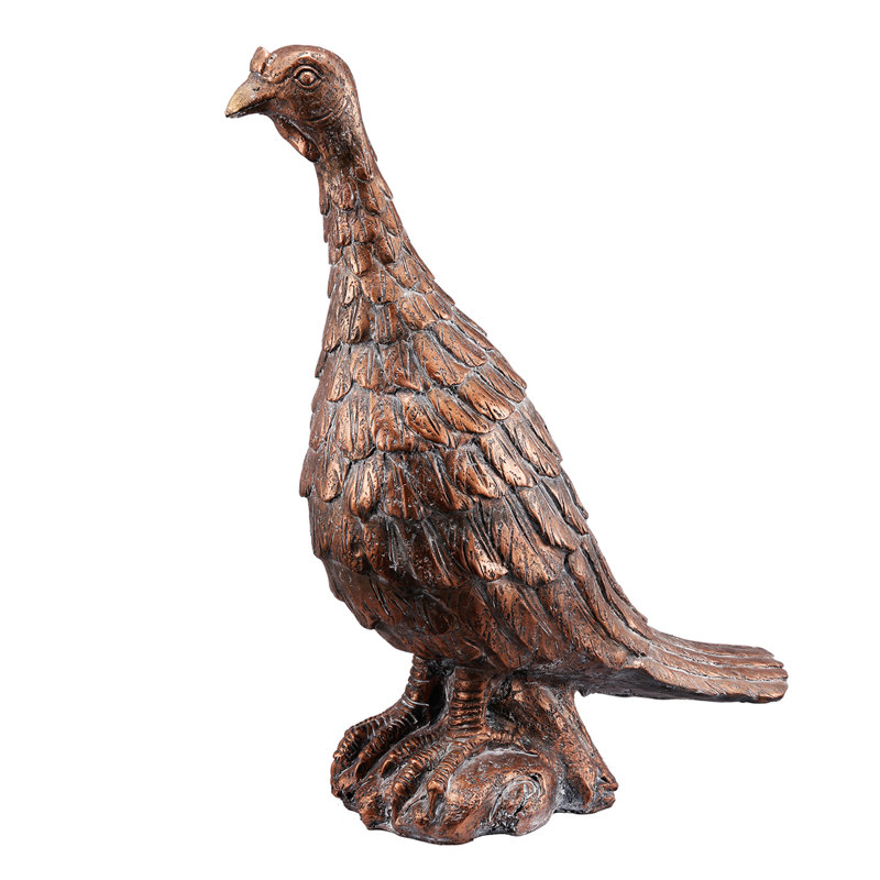 resin turkey figurine